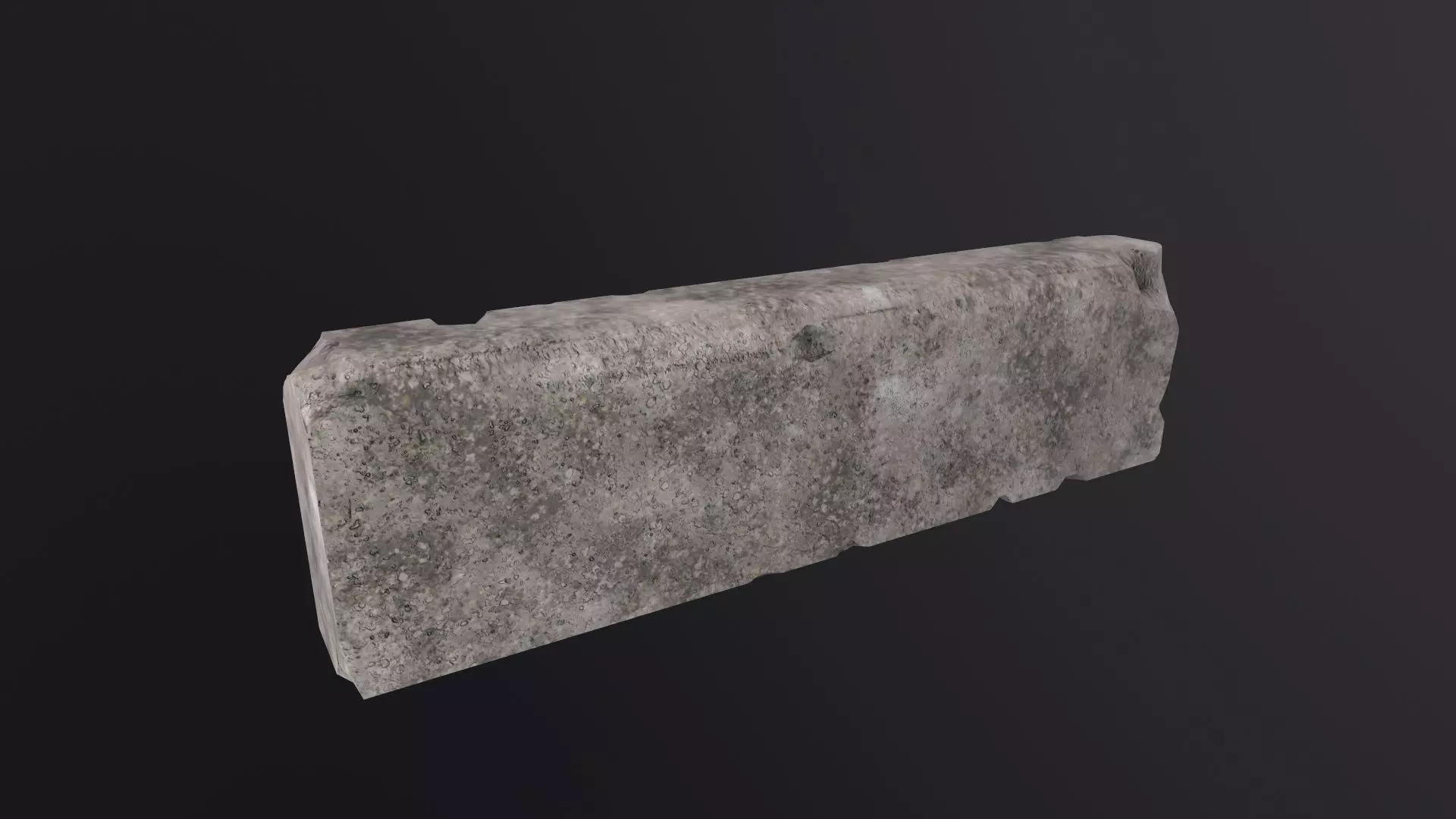 Border 3D Model Low-poly 3D model_0