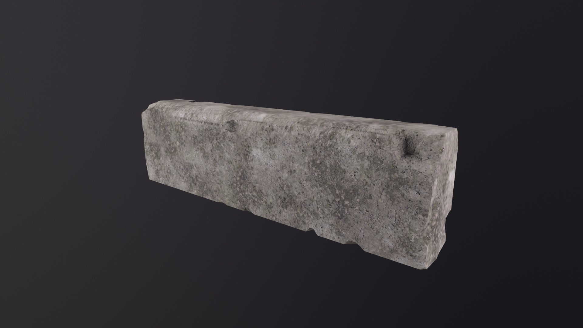 Border 3D Model Low-poly 3D model_4