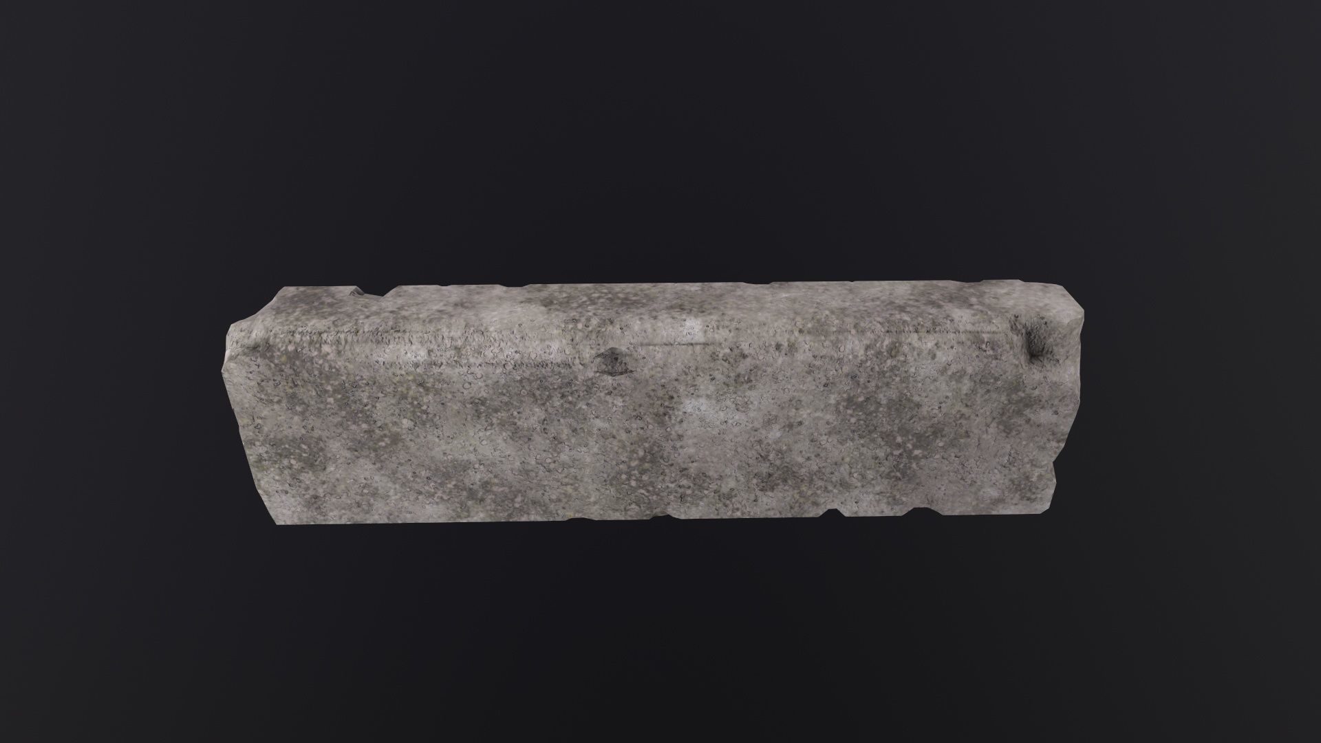 Border 3D Model Low-poly 3D model_2