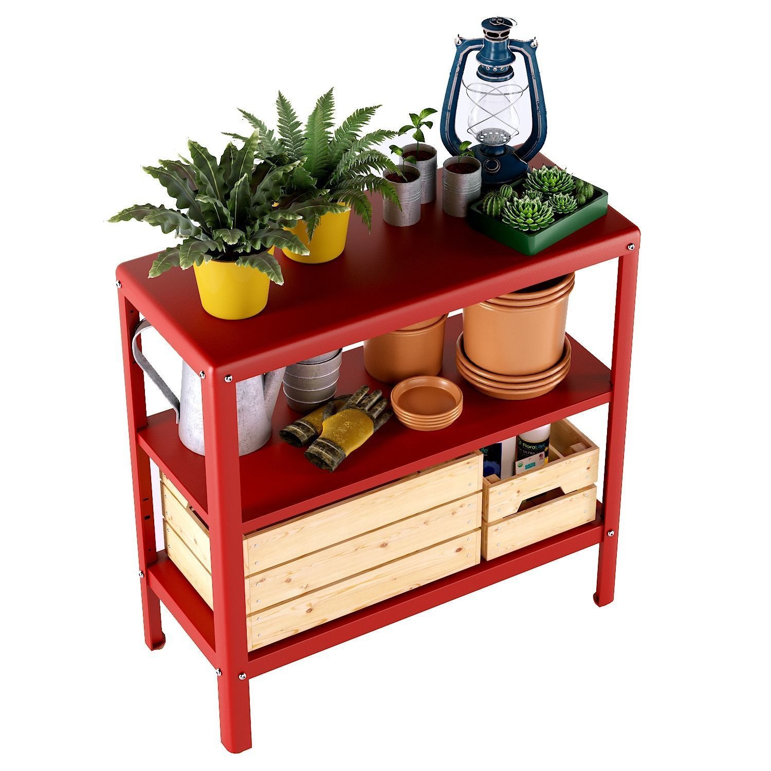 KOLBJORN shelf IKEA 3D model_3