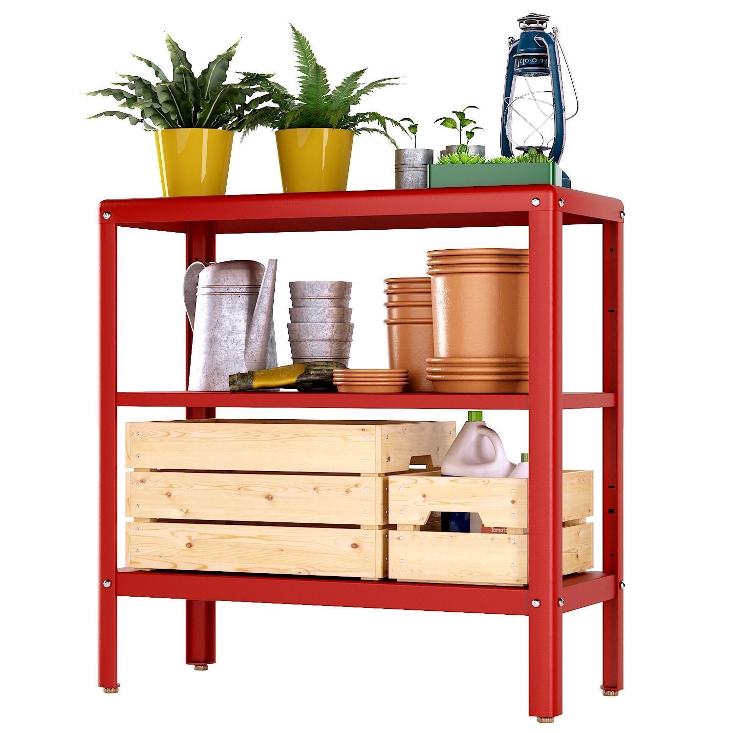 KOLBJORN shelf IKEA 3D model_1