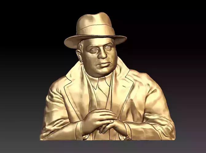 Al Capone bas relief sc02
