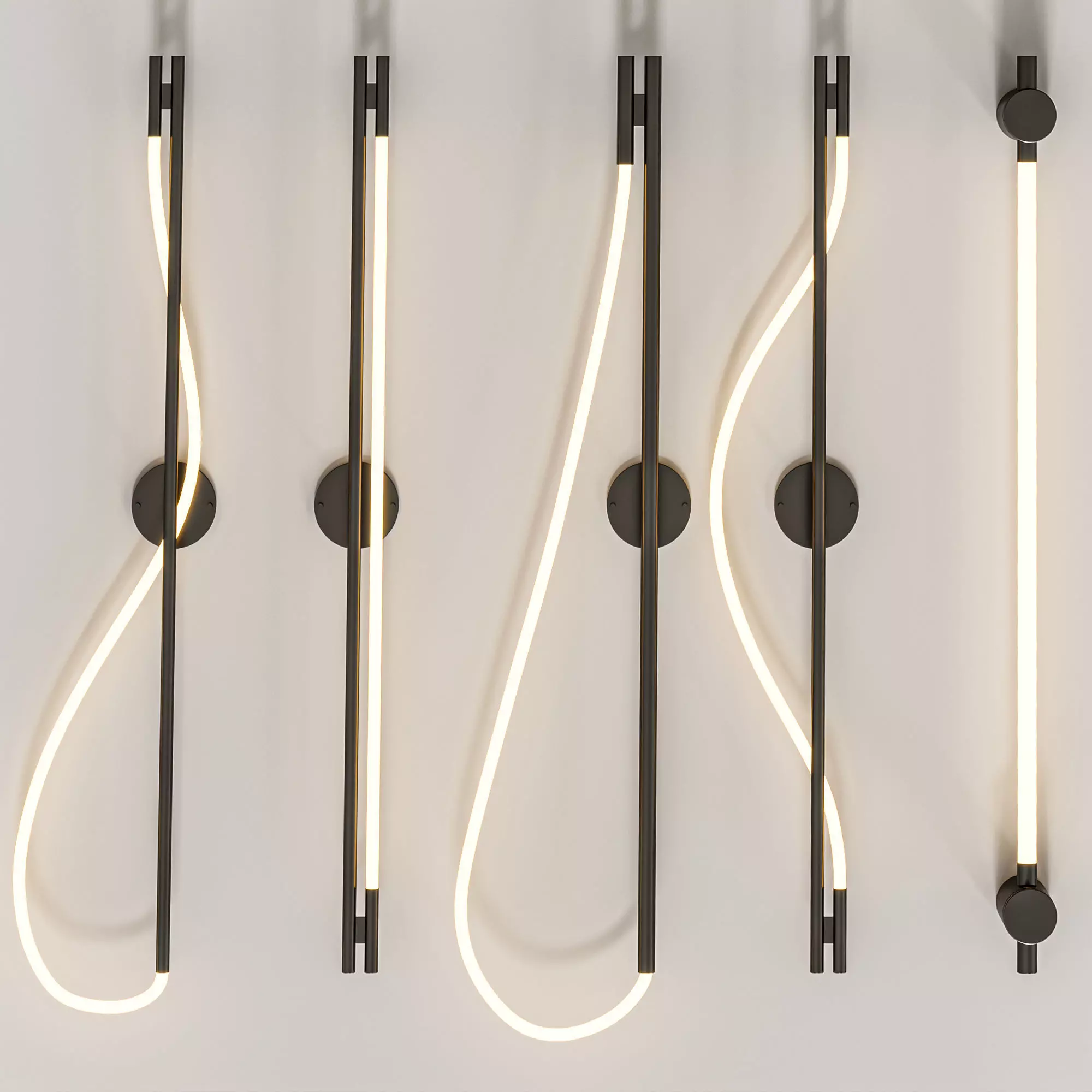 Luke  Lamp  Co  wall  light 3D model_0