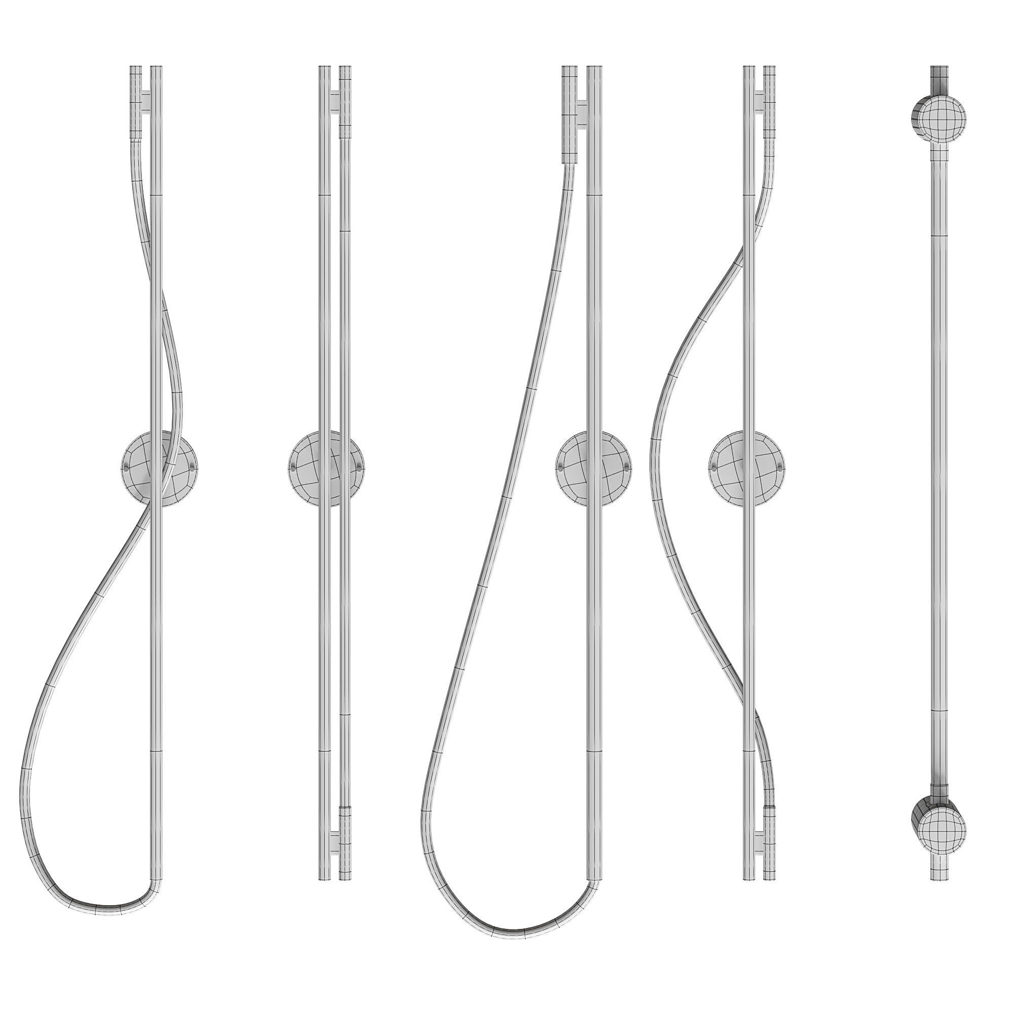 Luke  Lamp  Co  wall  light 3D model_3