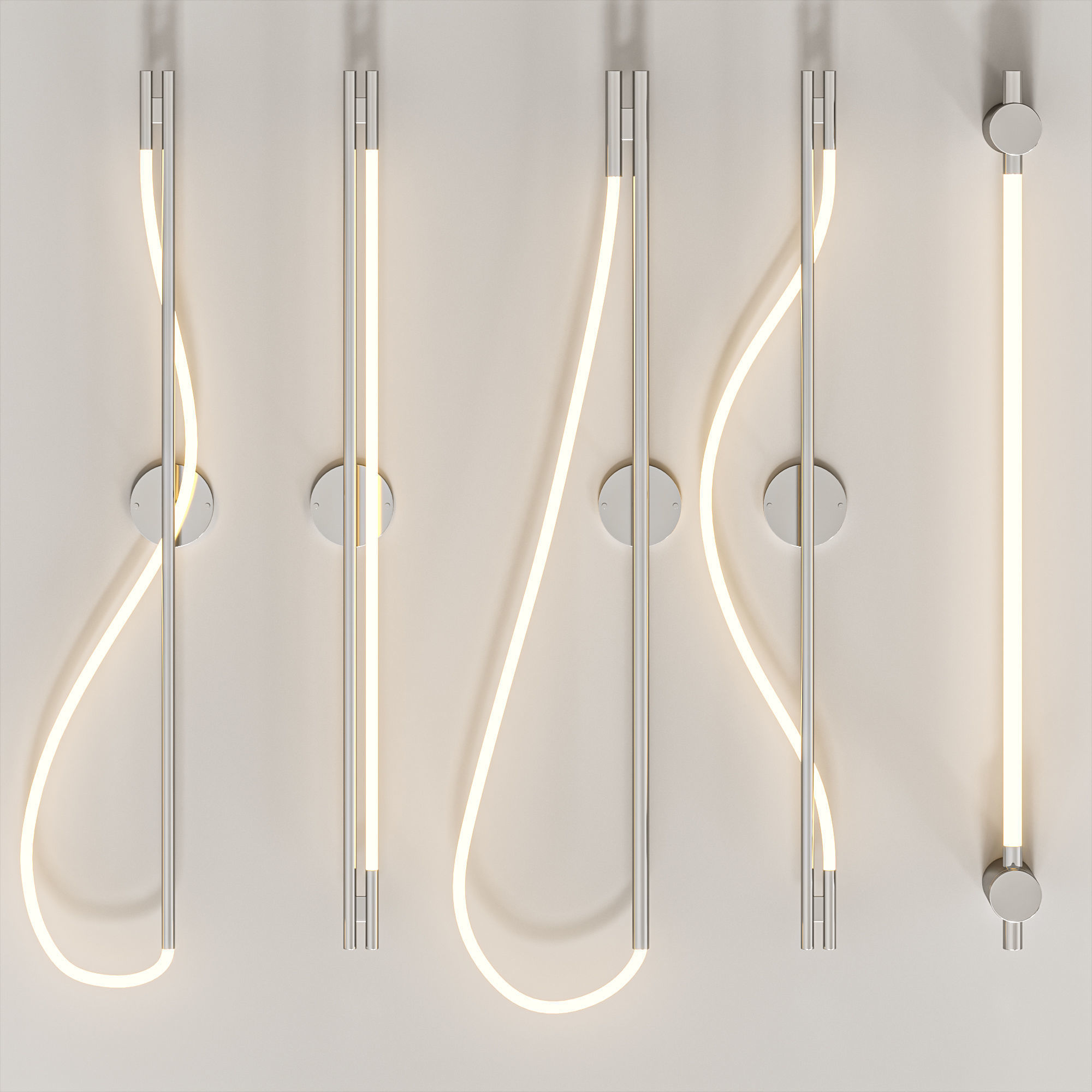 Luke  Lamp  Co  wall  light 3D model_2