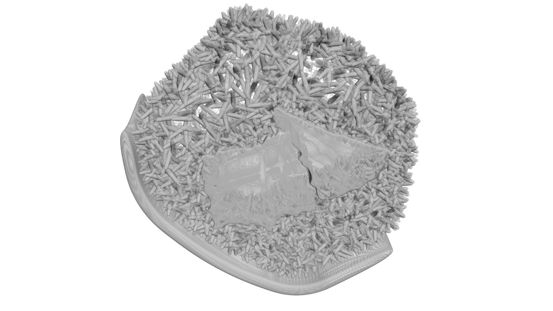 Sushi Roll With Salmon Fish 3D model_18