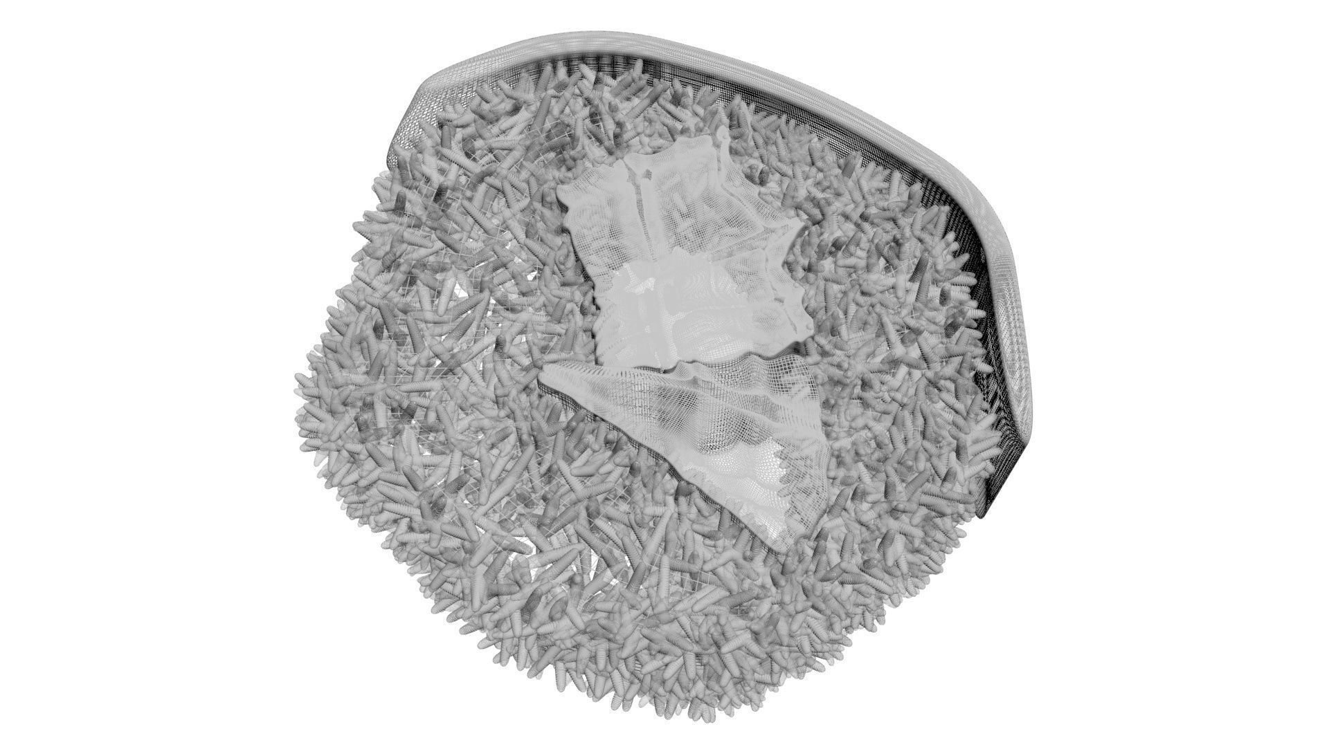 Sushi Roll With Salmon Fish 3D model_15