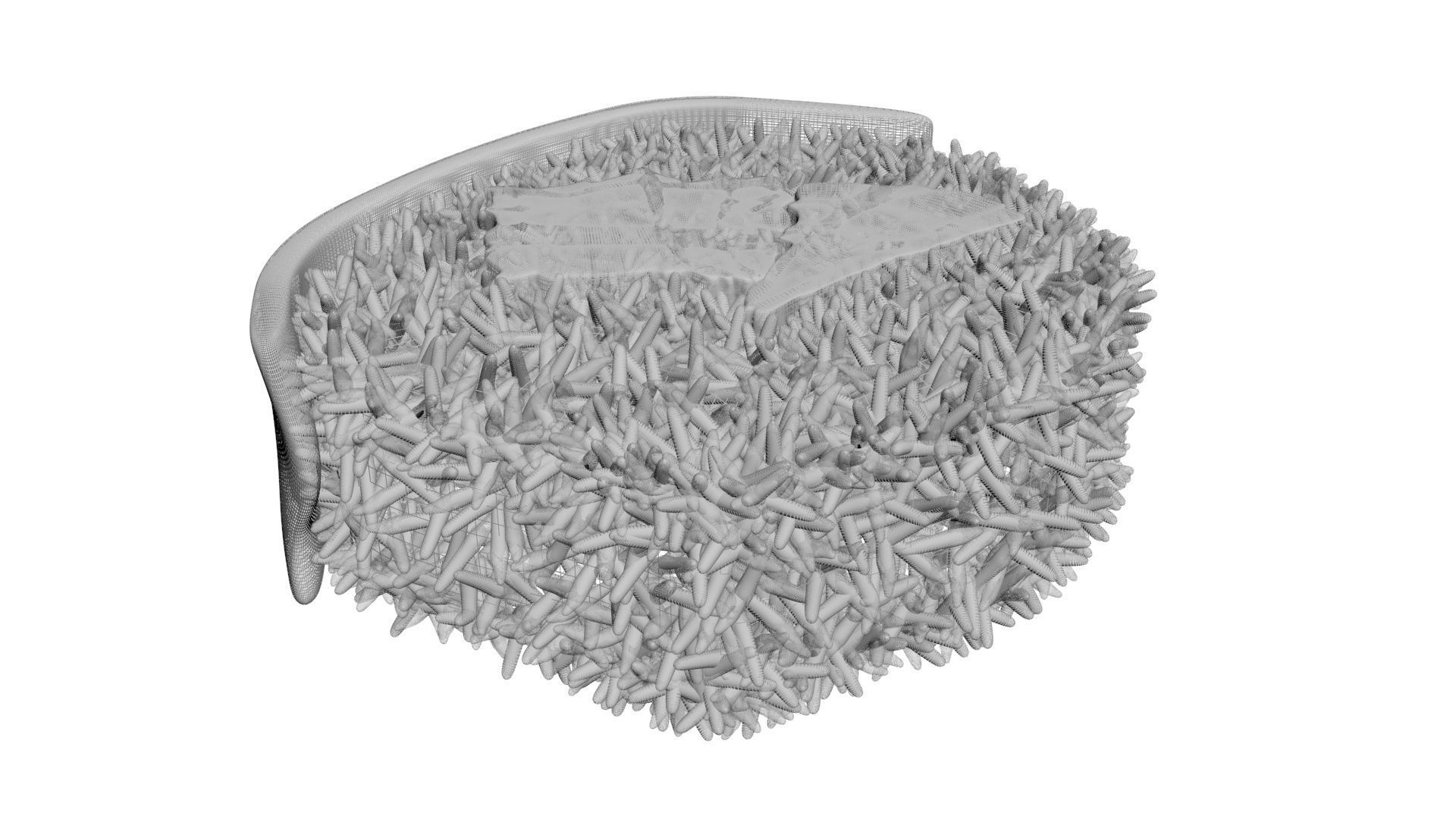 Sushi Roll With Salmon Fish 3D model_14