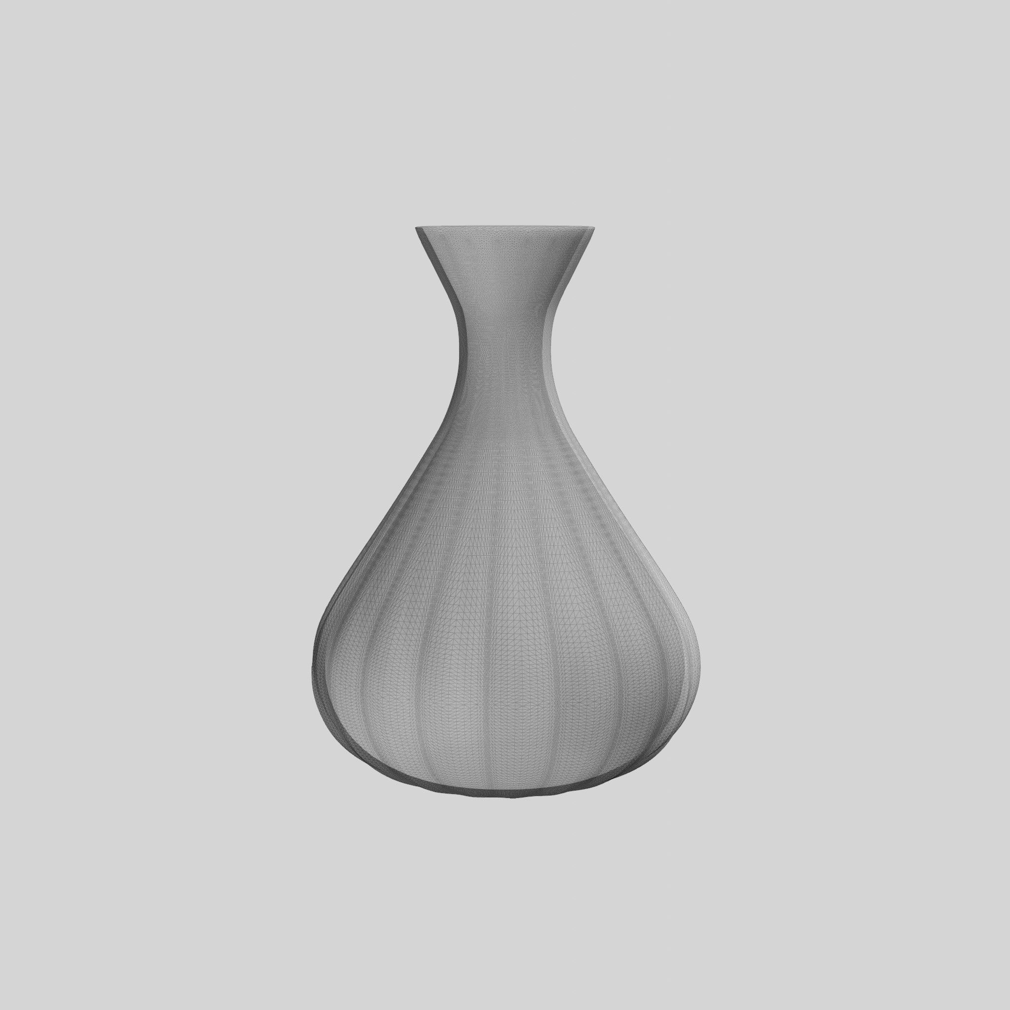 Caprice Carafe Vase Low-poly 3D model_6
