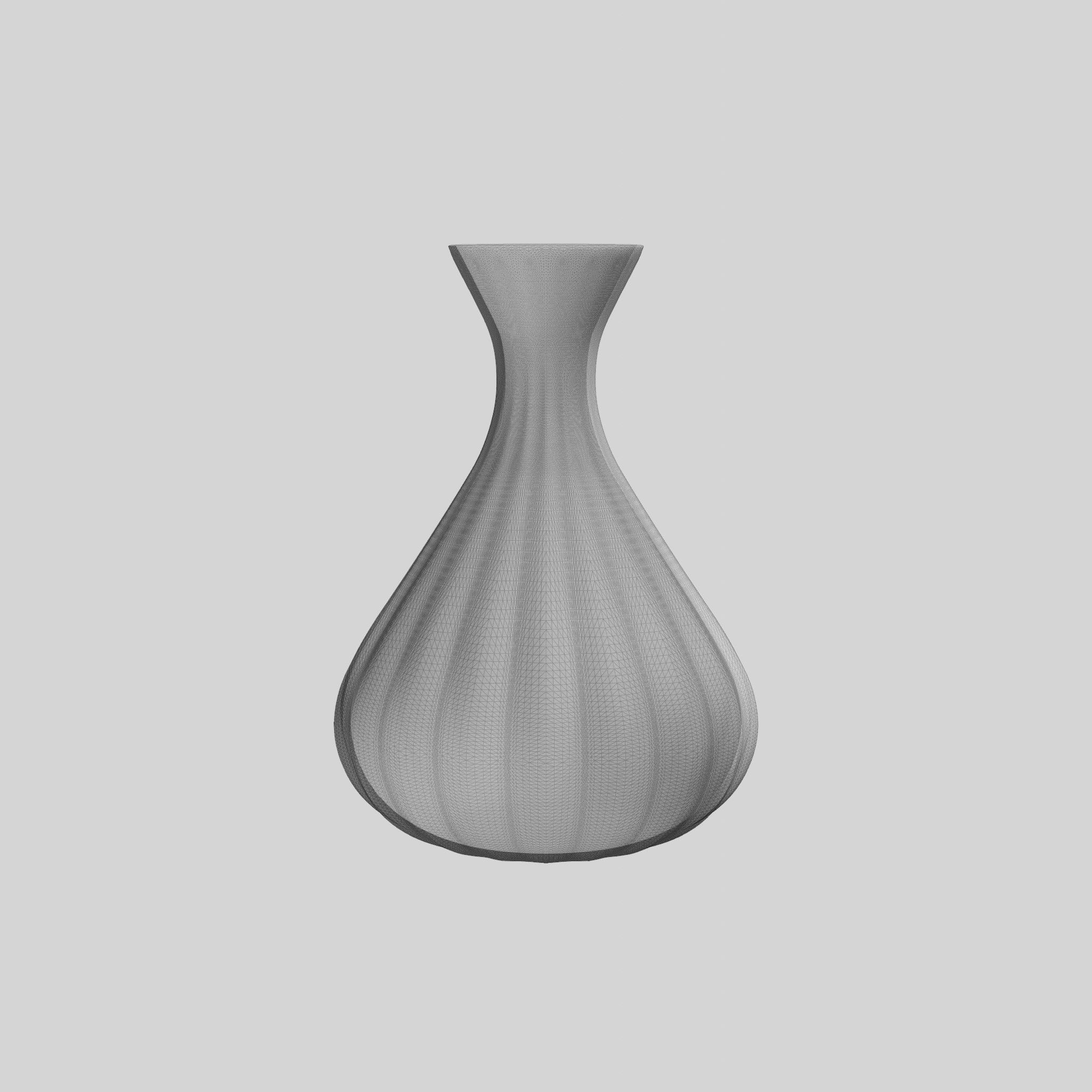 Caprice Carafe Vase Low-poly 3D model_5