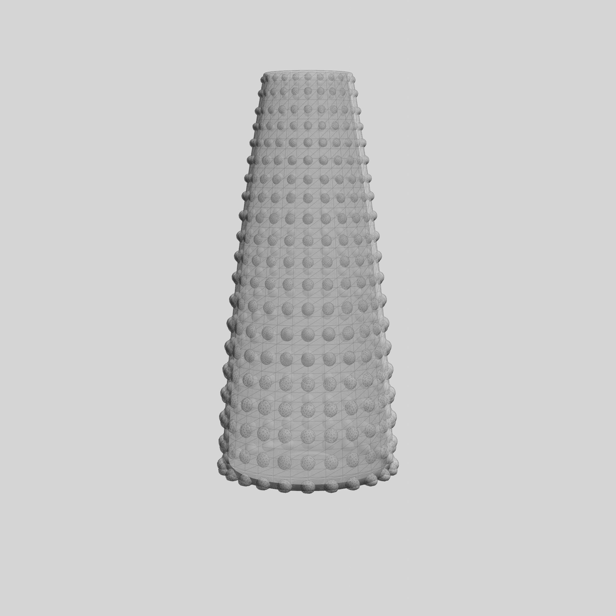 Clarita Vase Low-poly 3D model_5