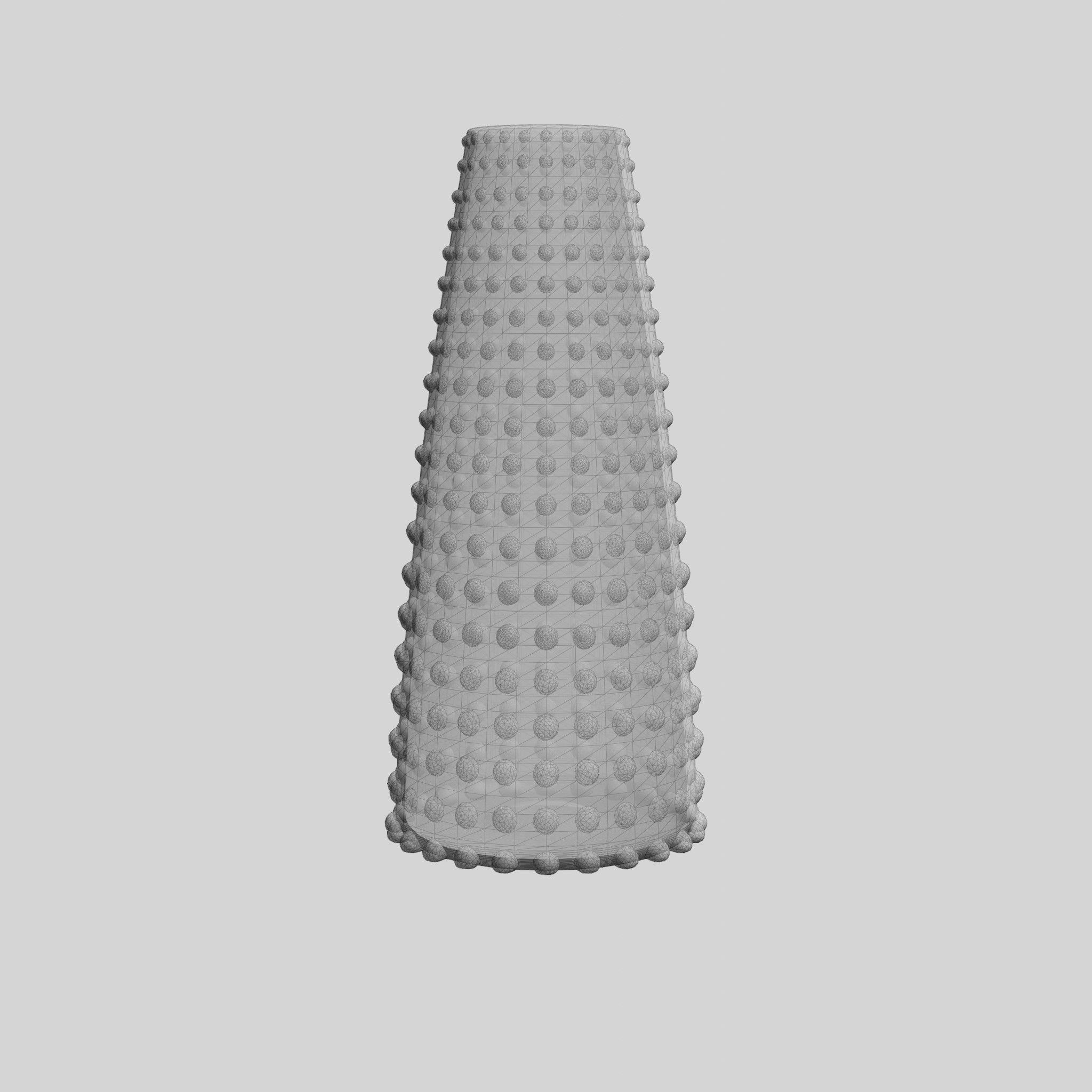 Clarita Vase Low-poly 3D model_6