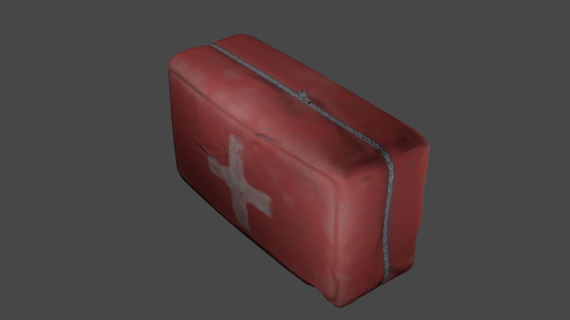 First aid kit Free low-poly 3D model_2