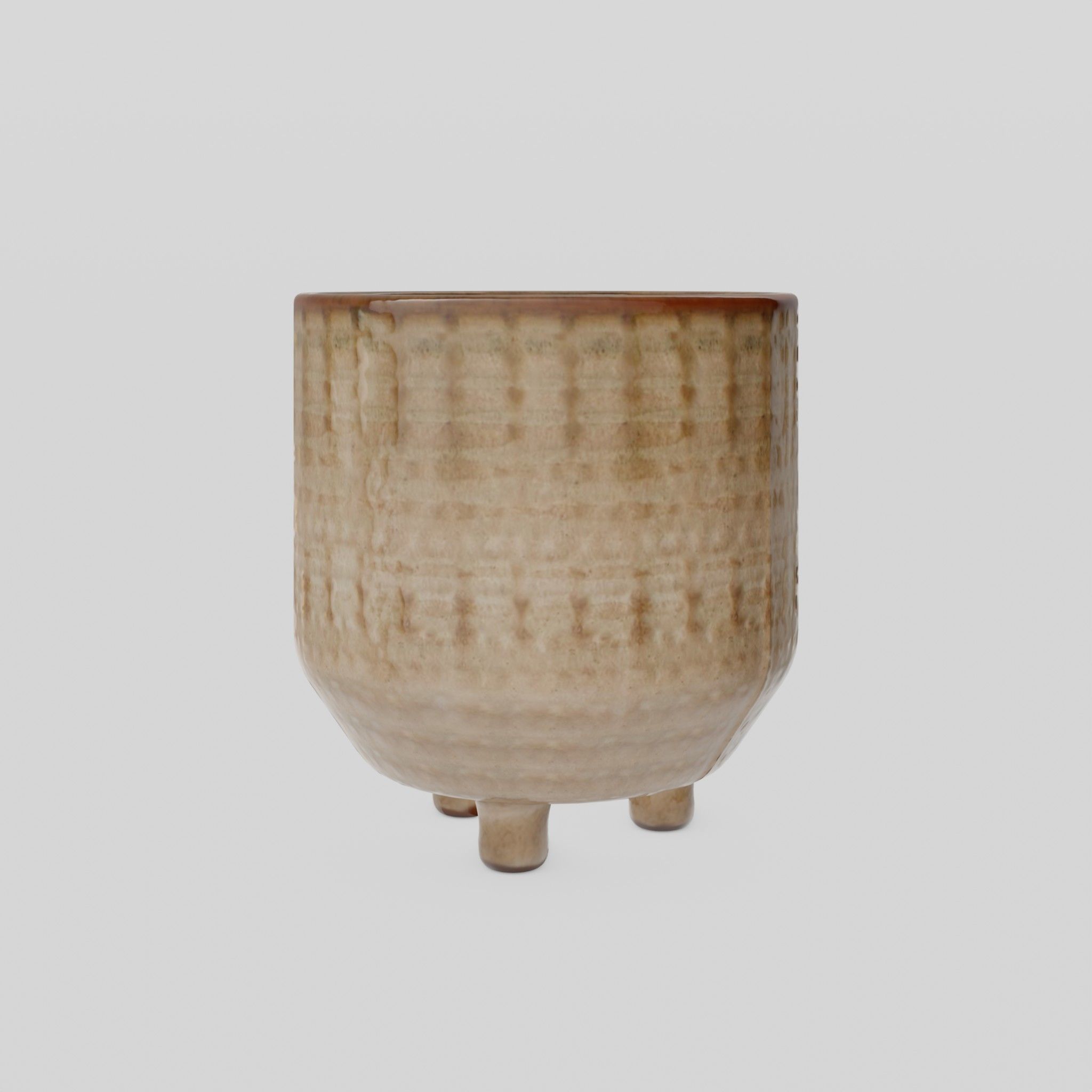 Large Erna Pot Low-poly 3D model_1