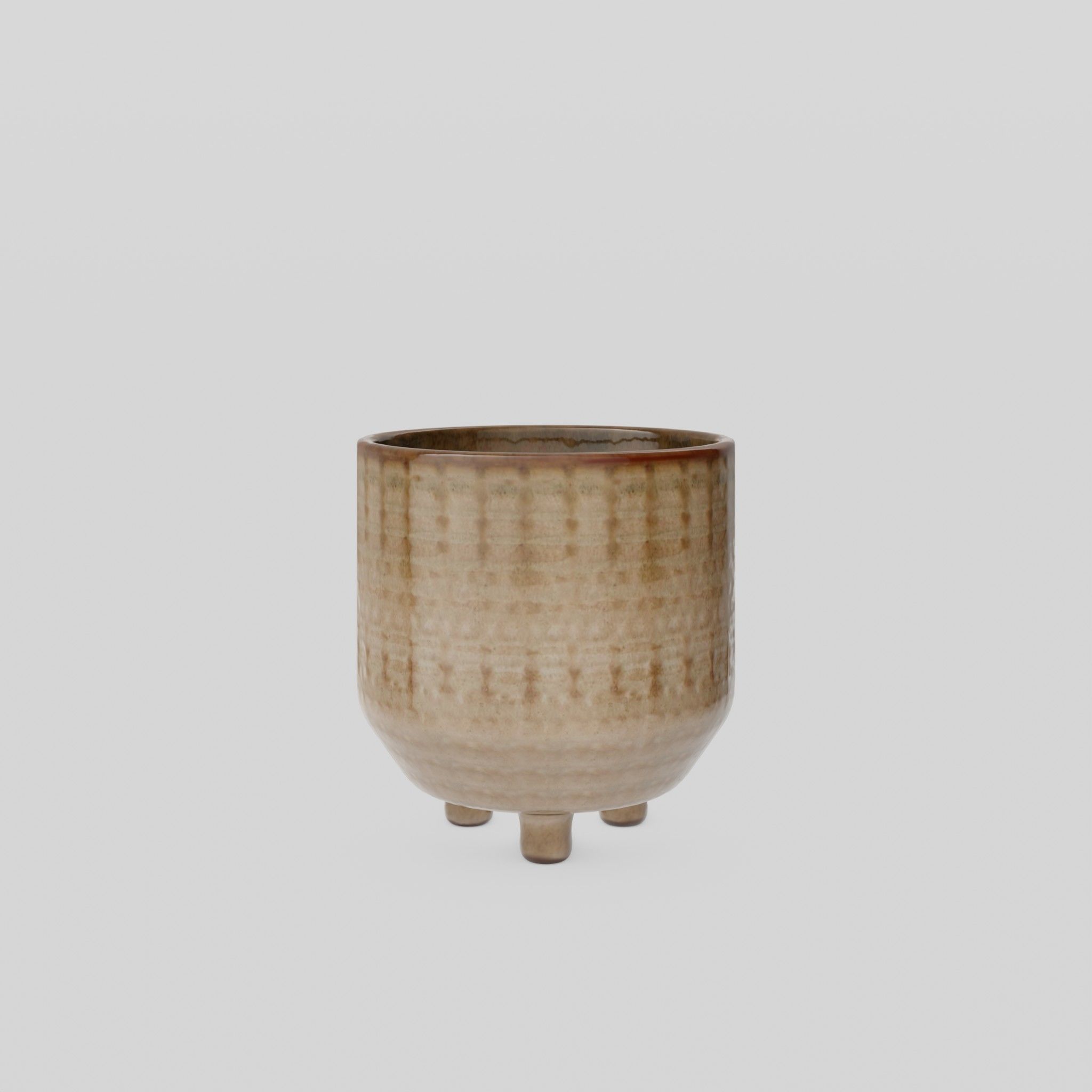 Small Erna Pot Low-poly 3D model_3