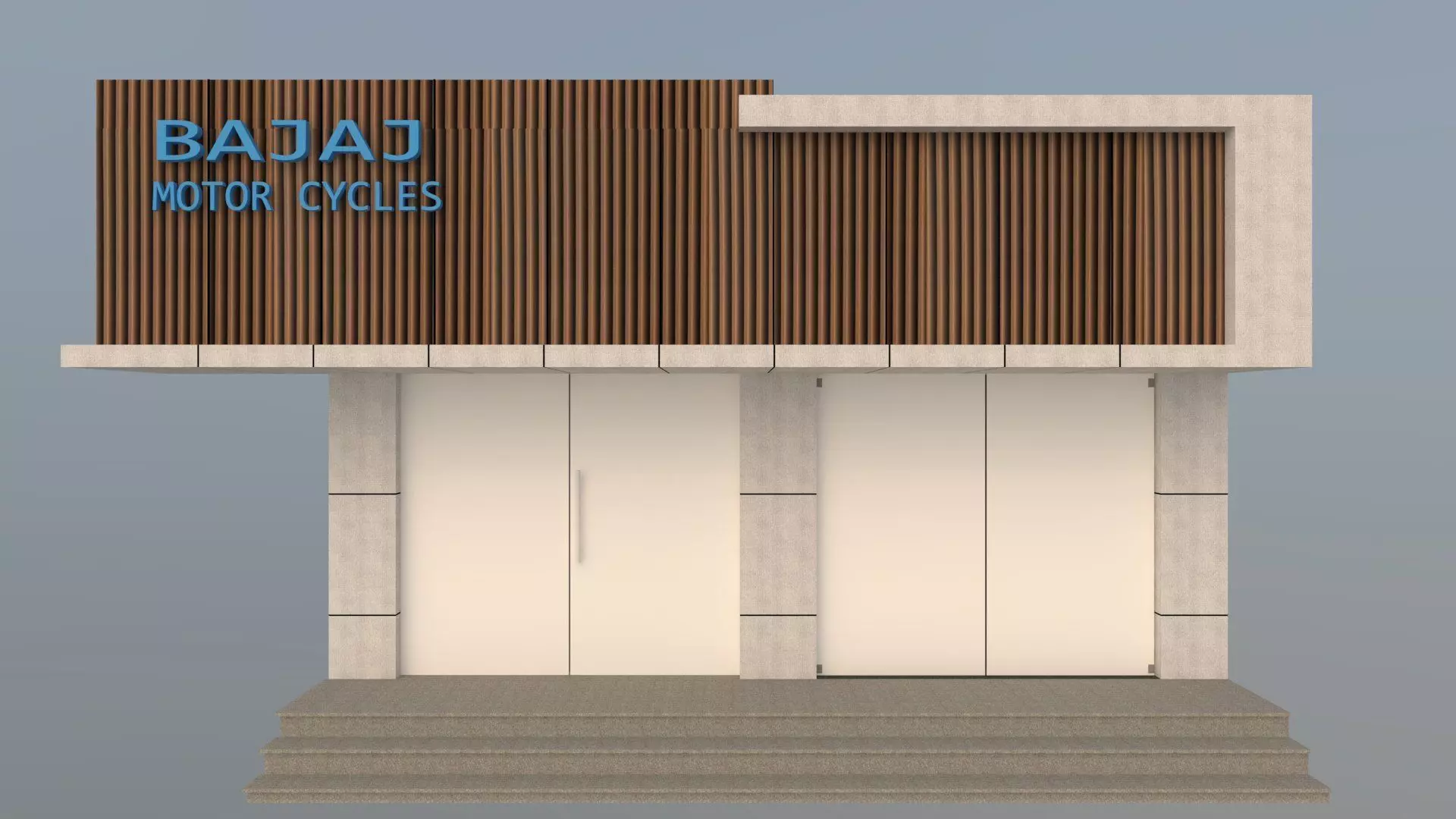 Bike showroom Free 3D model