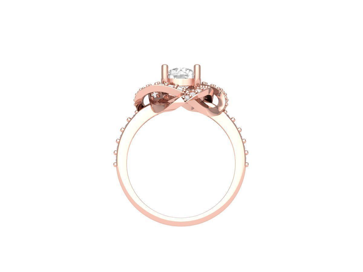 Wedding Ring 3D print model_6