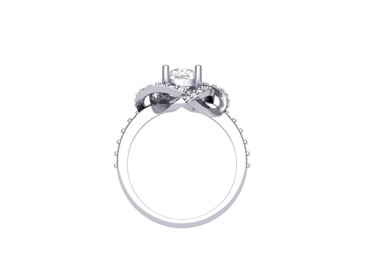Wedding Ring 3D print model_7