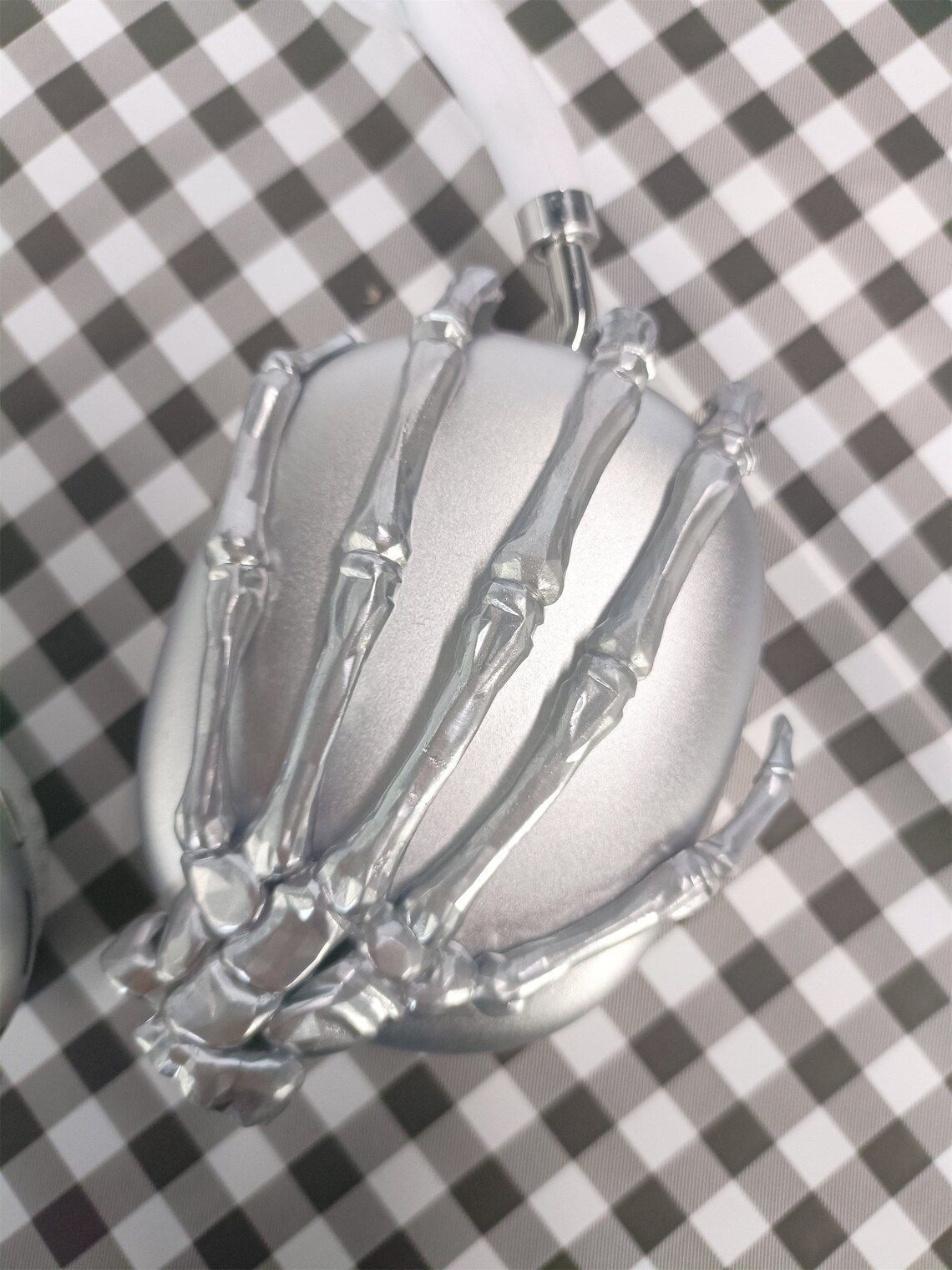 SKELETON HAND Attachments for AIRPODS MAX 3D print model_11