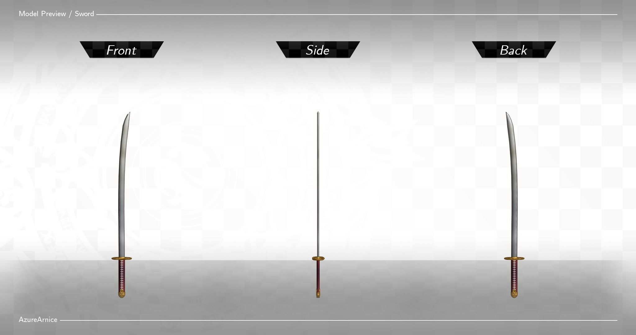 Highschool DxD - Irina Shidou MMD Model Low-poly 3D model_9