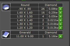 Emerald Solitaire Ring With Hidden Halo Cathedral setting 3D print model_12