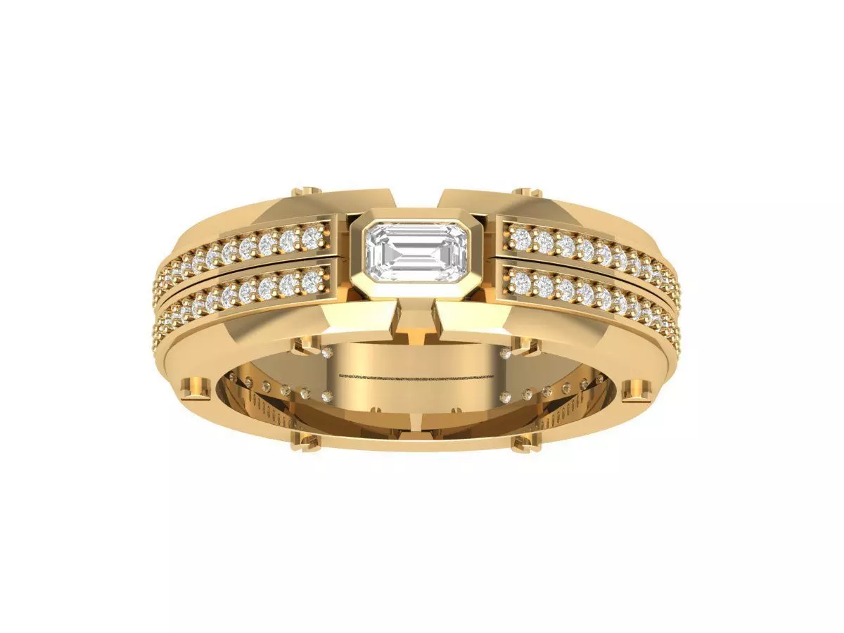 Wedding Ring 3D print model