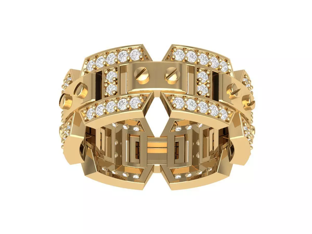 Wedding Ring 3D print model