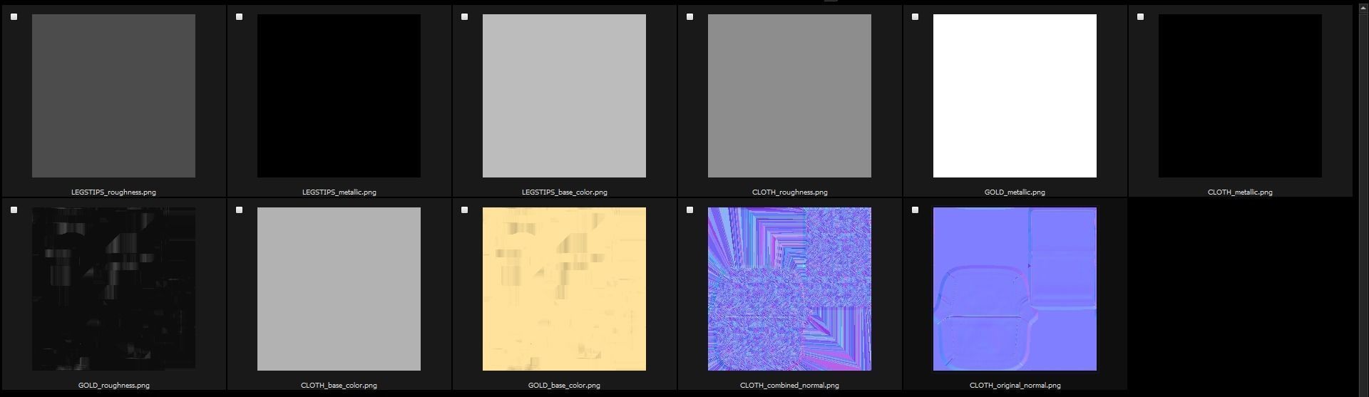 Marsden Chair - Subdivision geometry Low-poly 3D model_18