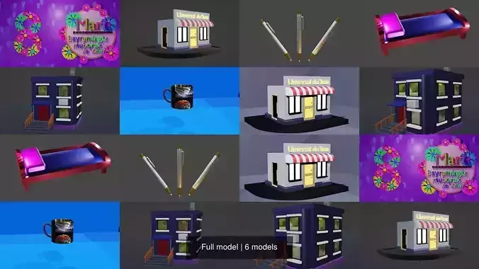 Full model Texture