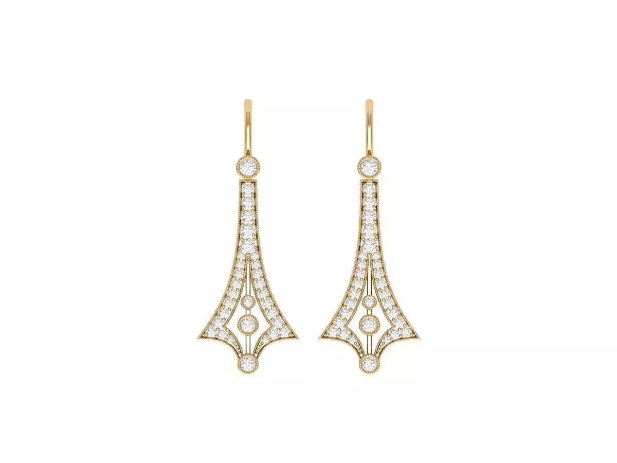 Antiq Earing 3D print model