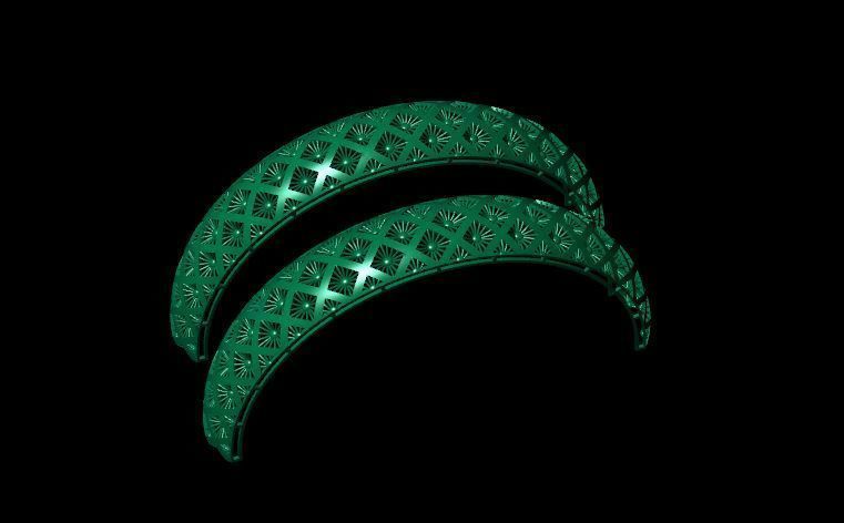 Bracelet 3D model 3D printable | CGTrader