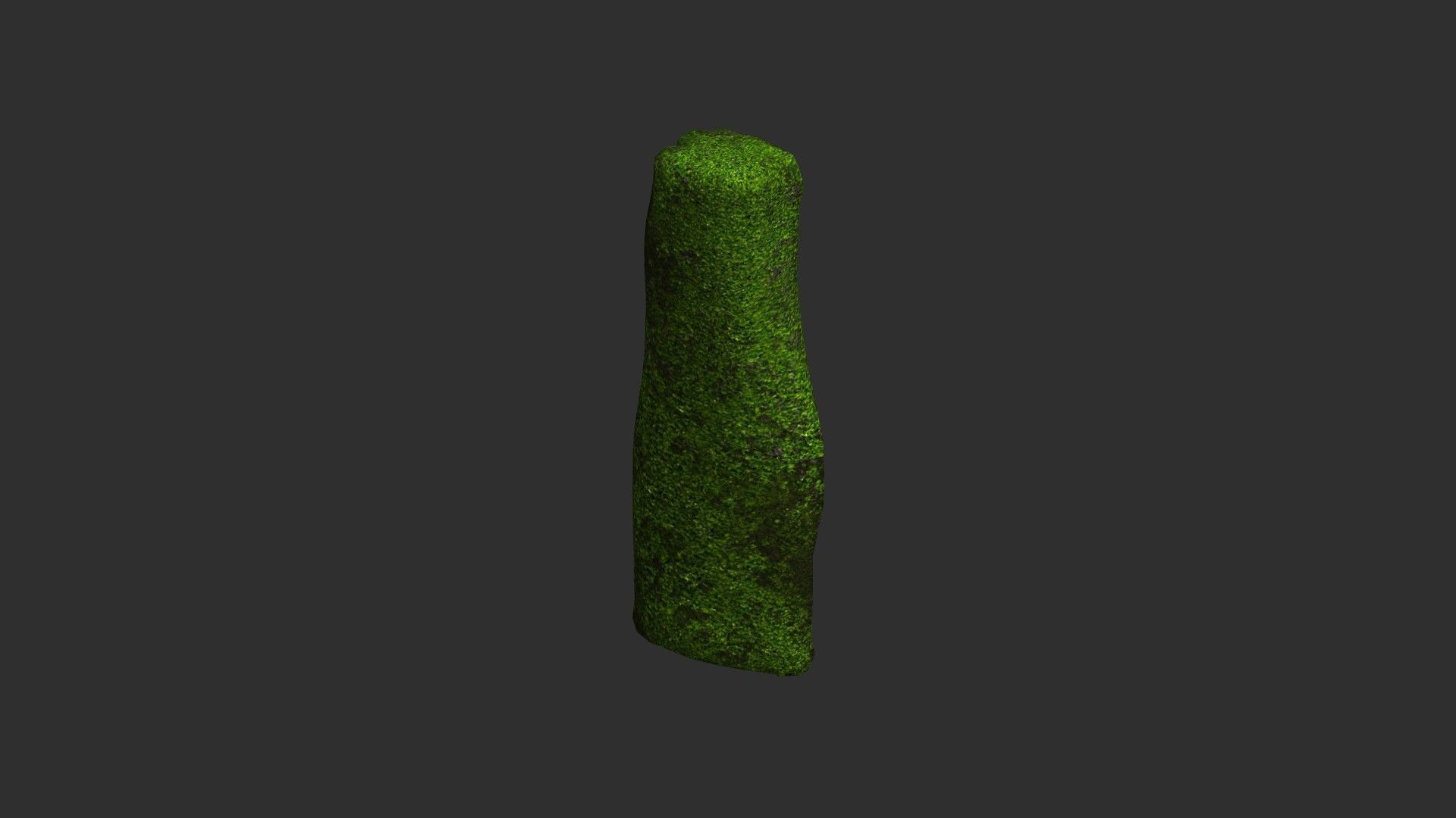 Rock Pillars - Moss 2 Low-poly 3D model_12