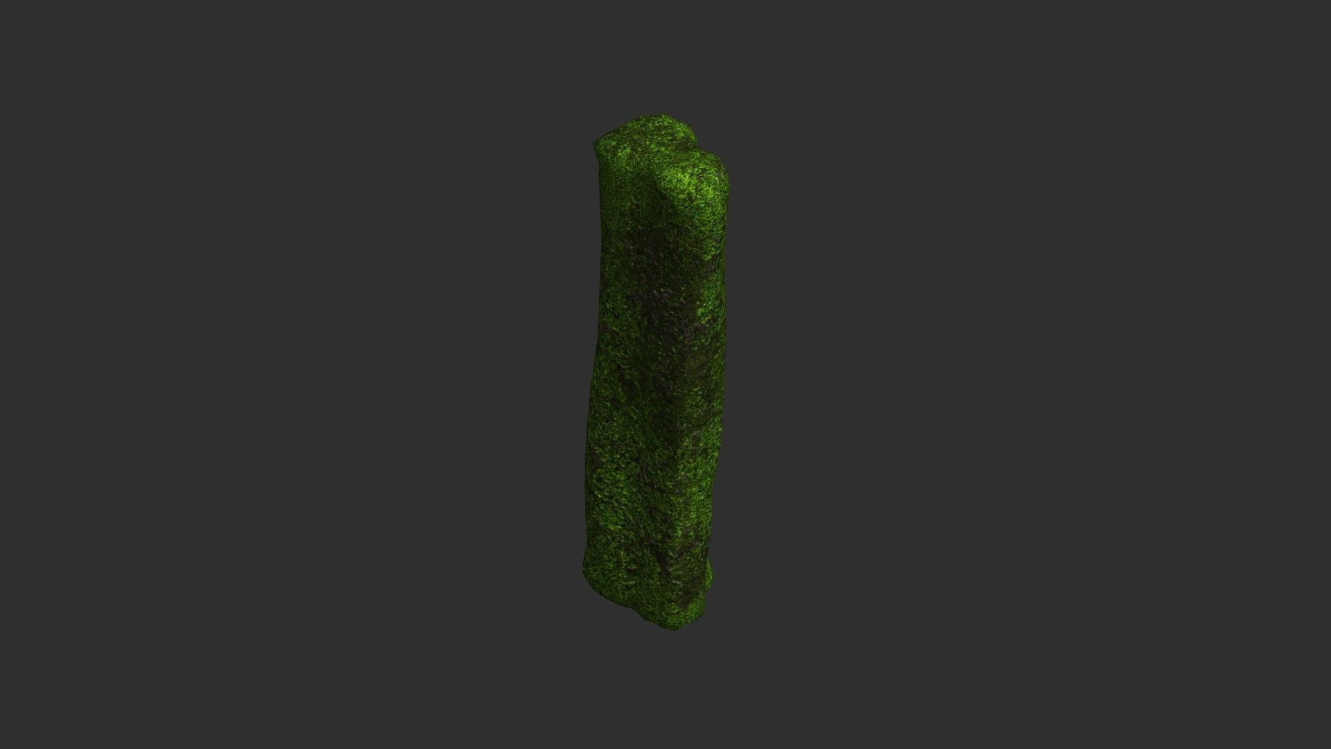 Rock Pillars - Moss 2 Low-poly 3D model_15