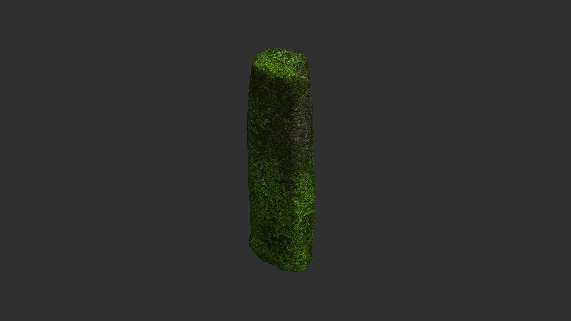 Rock Pillars - Moss 2 Low-poly 3D model_13