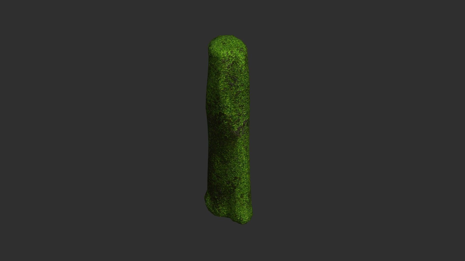 Rock Pillars - Moss 2 Low-poly 3D model_11