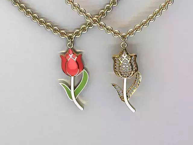 flower pendant