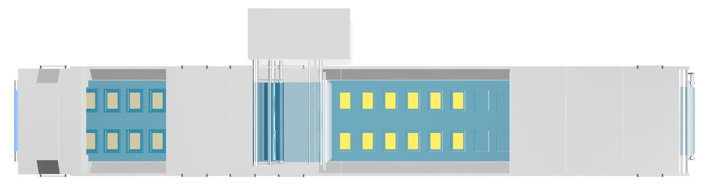 Thermoformer - Packaging machine Low-poly 3D model_4