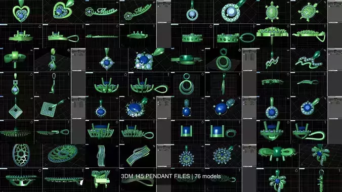 3DM 76 PENDANT FILES