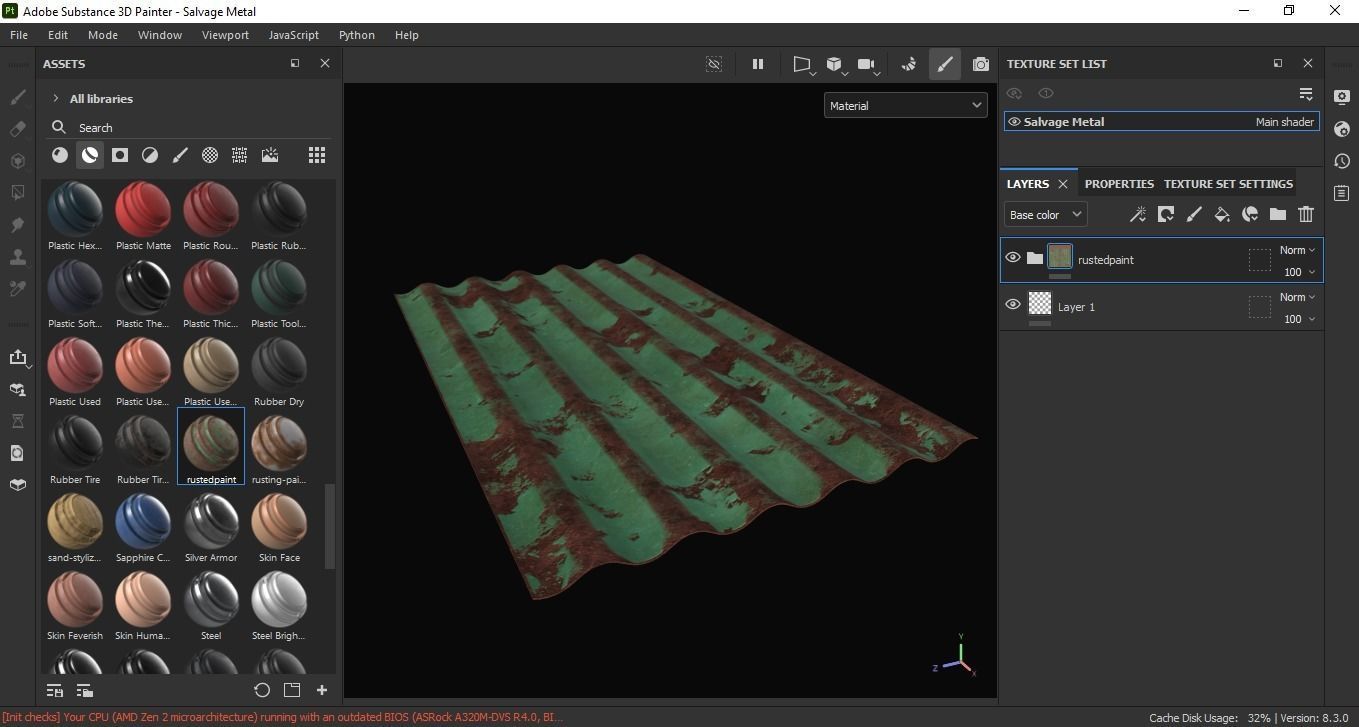 Salvage Metal 3D Model Low-poly 3D model_6