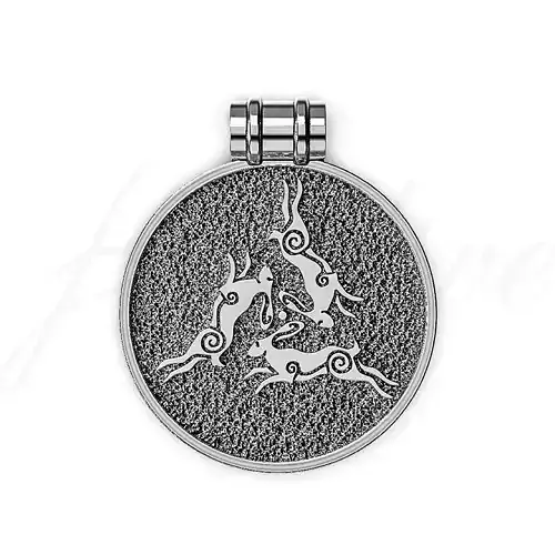 Three hares Pendant