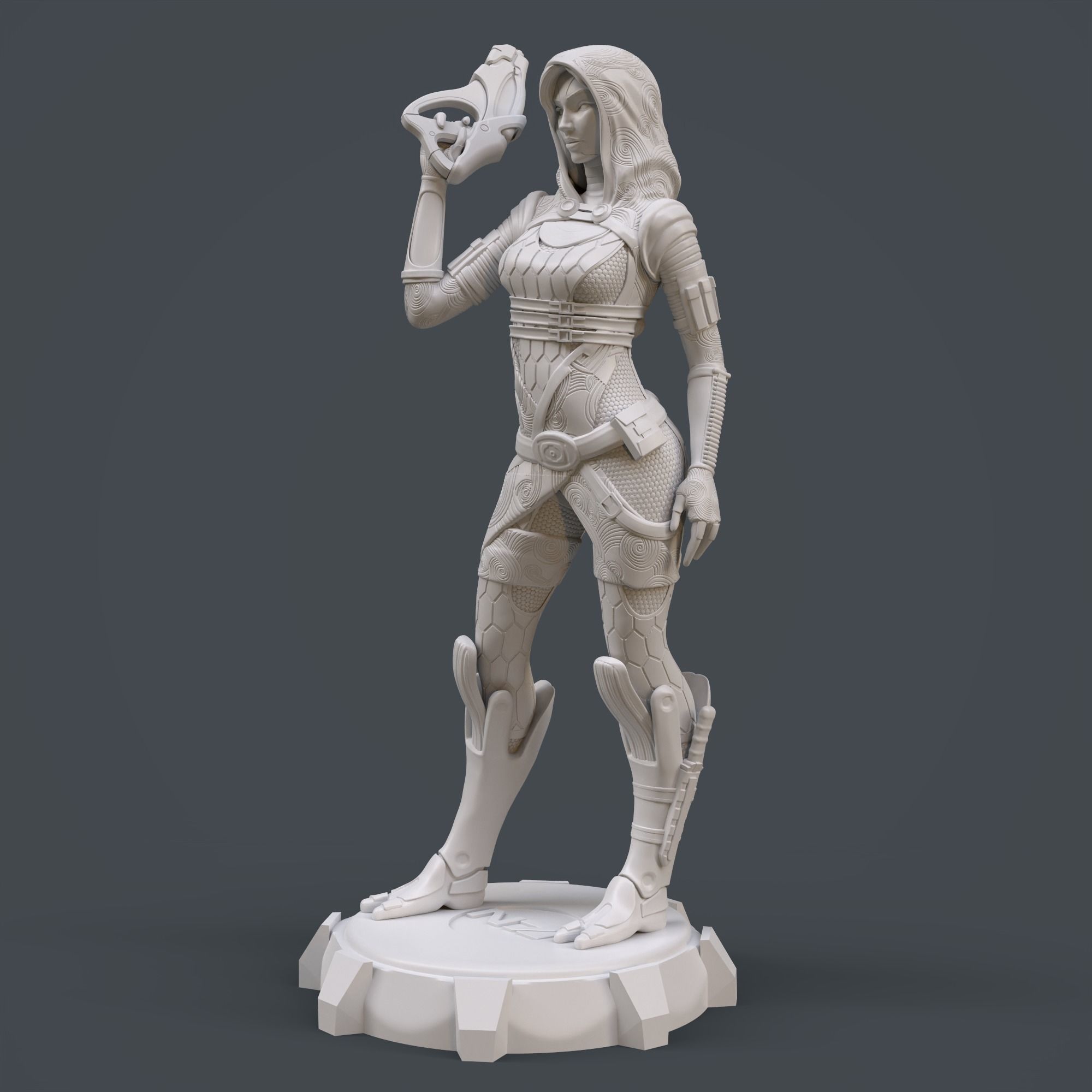 Tali Zorah Mass Effect 3D print model_14