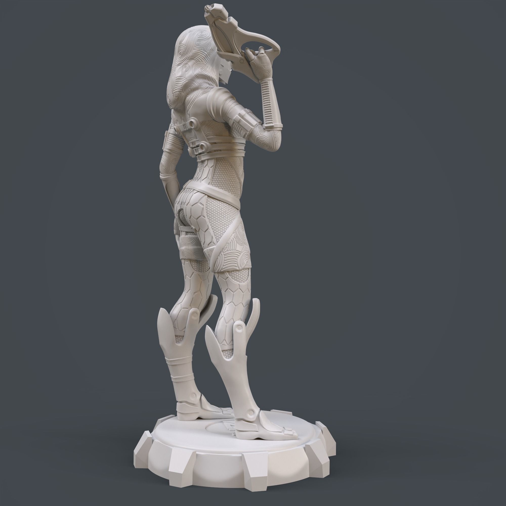 Tali Zorah Mass Effect 3D print model_8