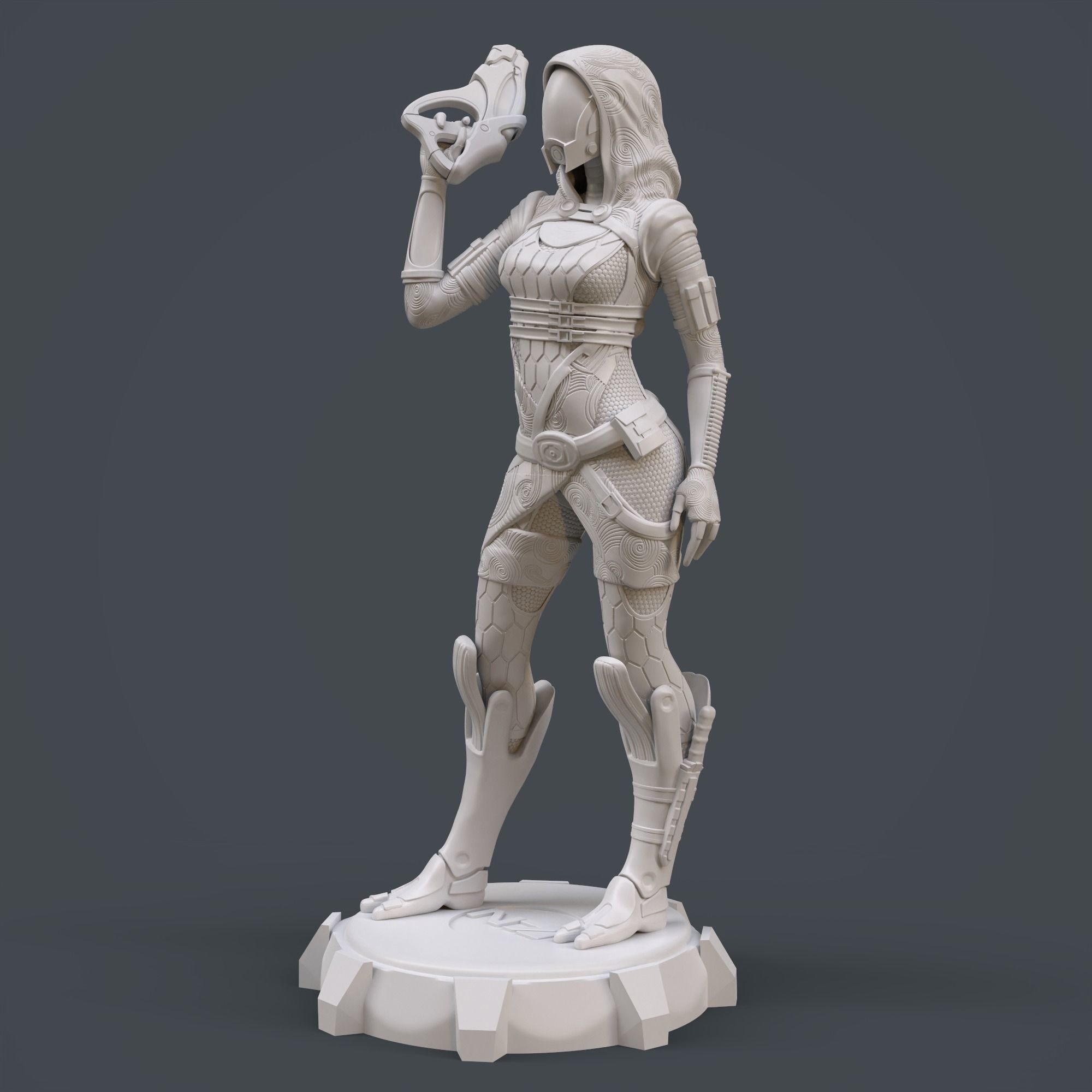 Tali Zorah Mass Effect 3D print model_13