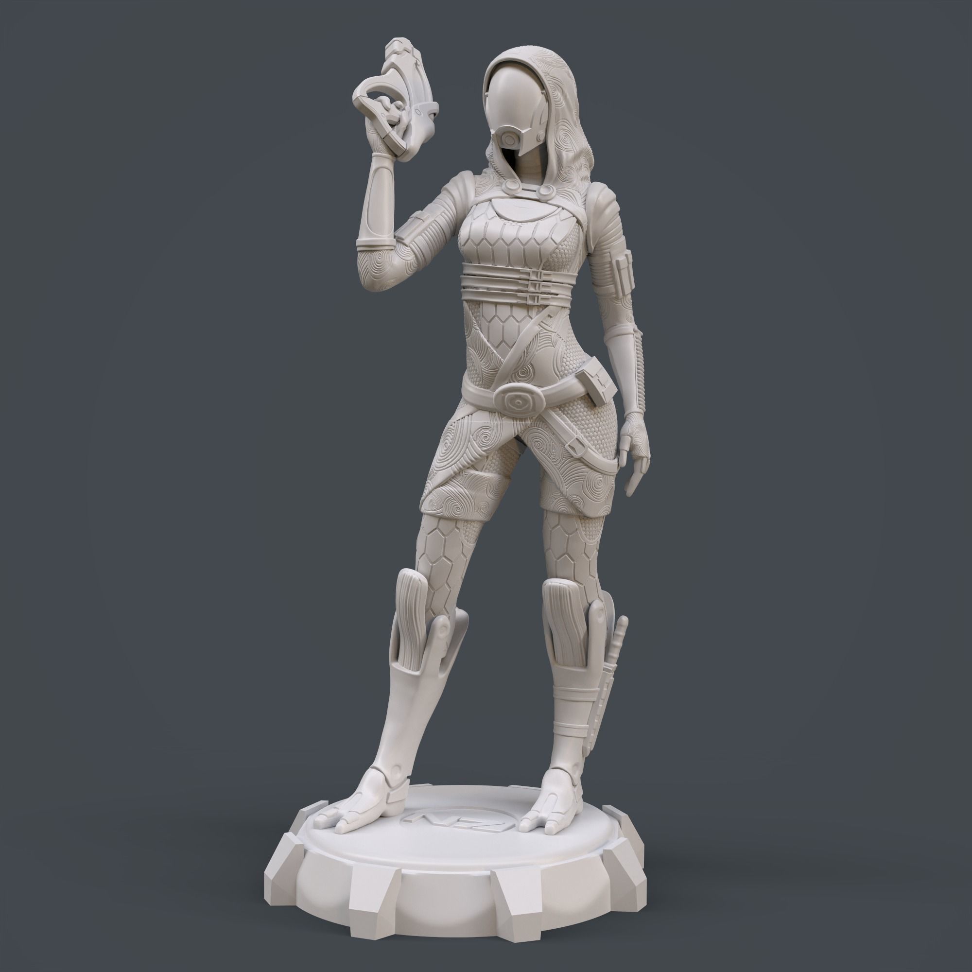Tali Zorah Mass Effect 3D print model_15