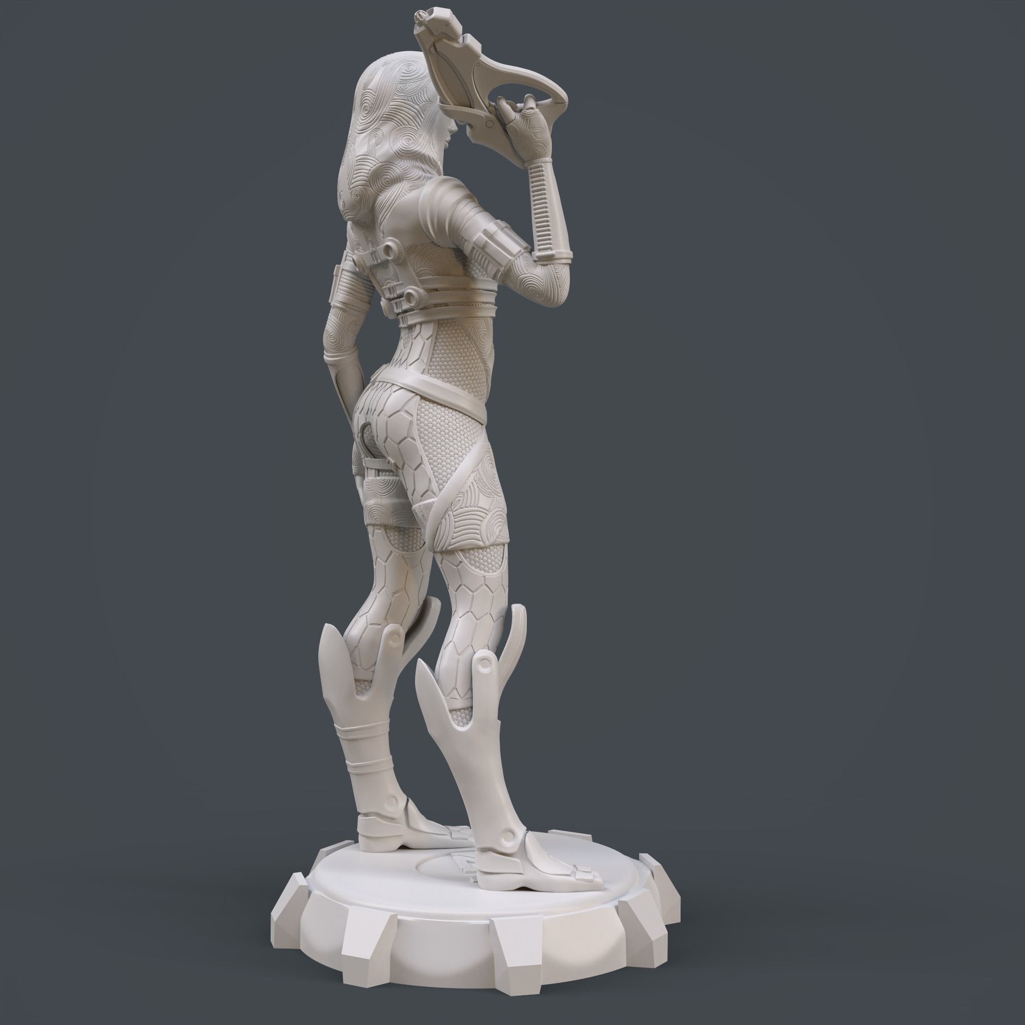 Tali Zorah Mass Effect 3D print model_9