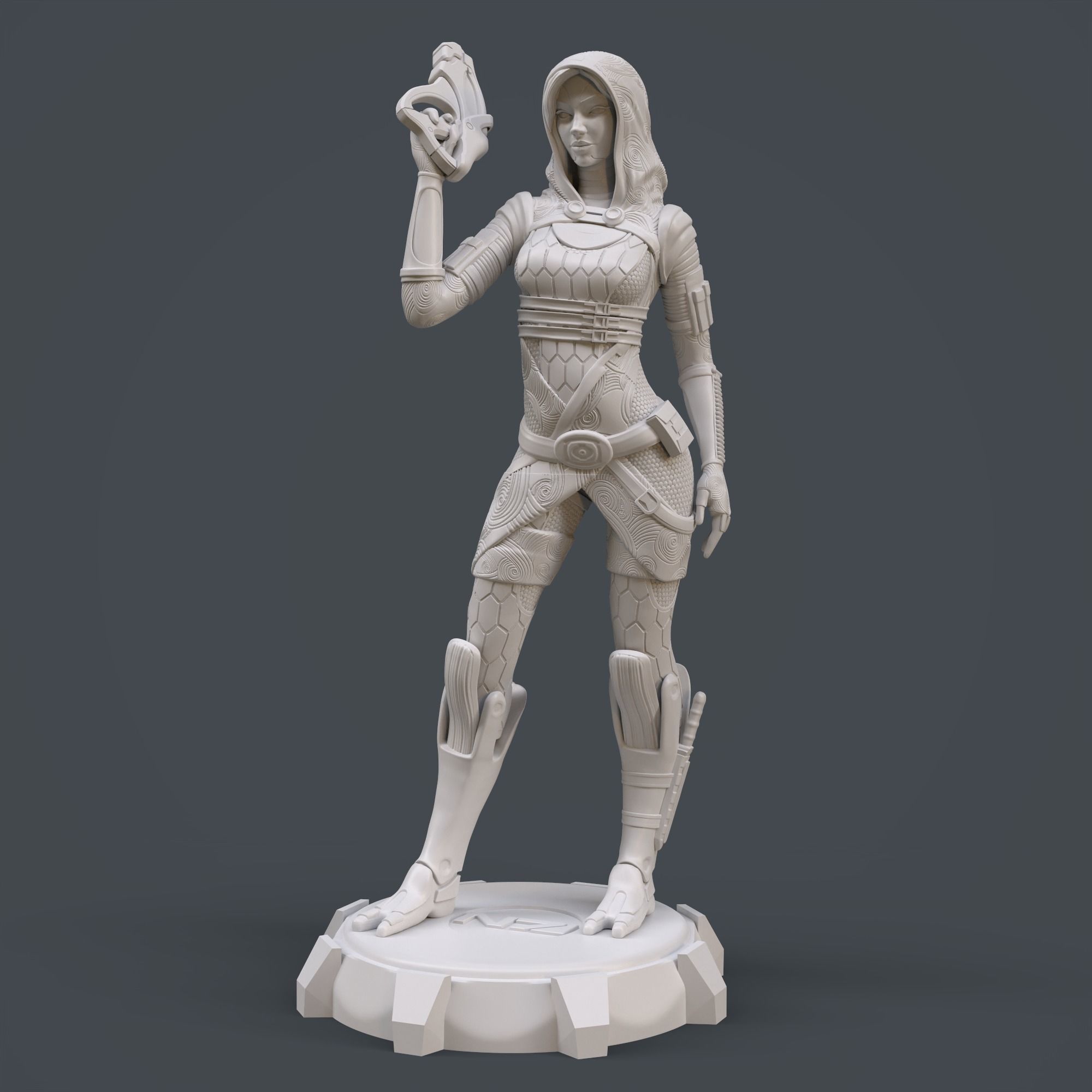Tali Zorah Mass Effect 3D print model_16