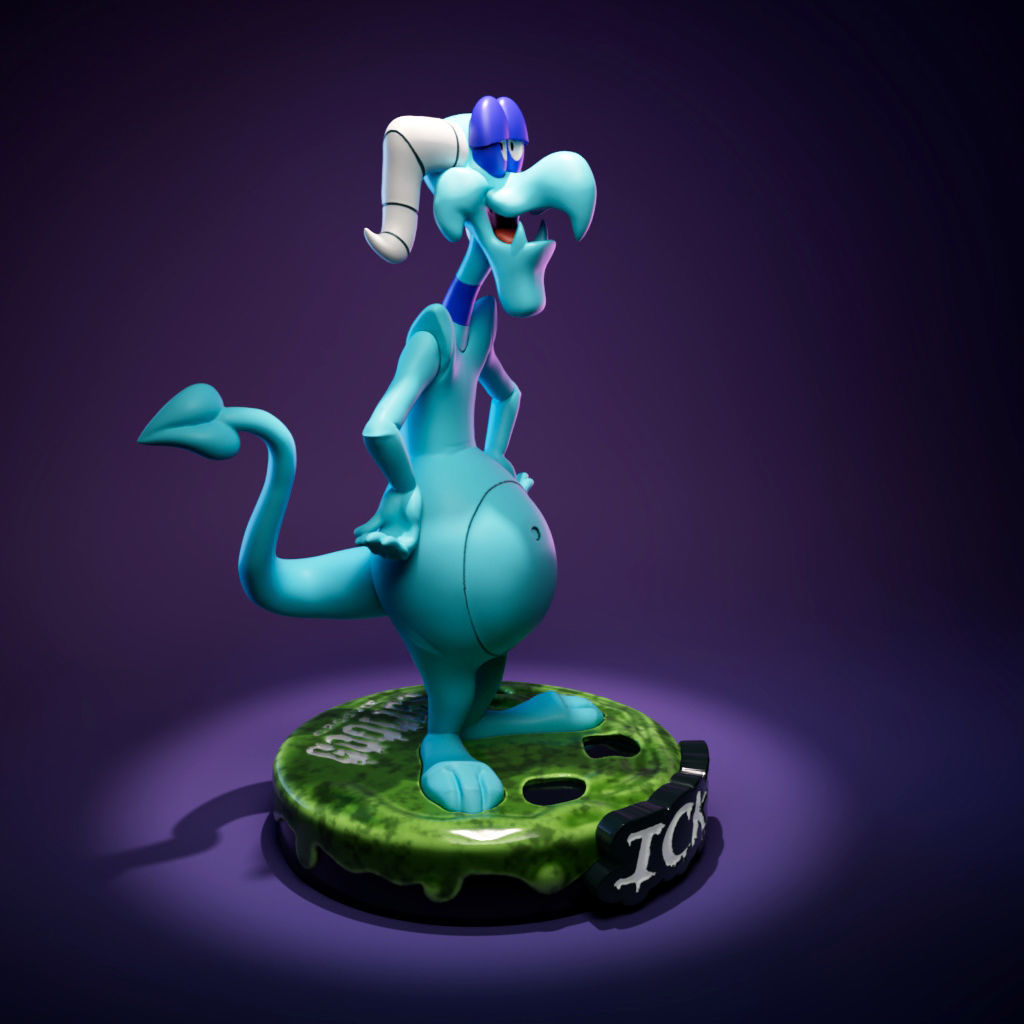 Icky - The Groovie Goolies 3D print model_1