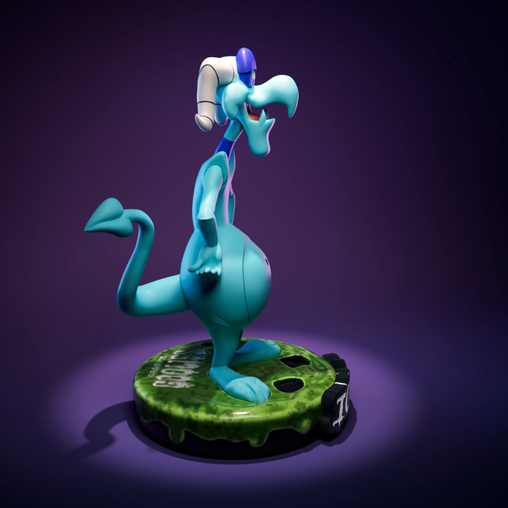 Icky - The Groovie Goolies 3D print model_4