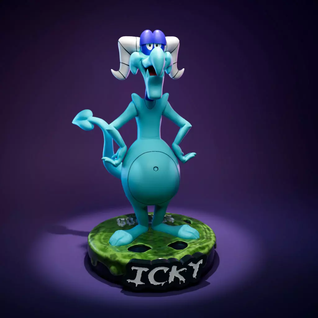Icky - The Groovie Goolies 3D print model_0