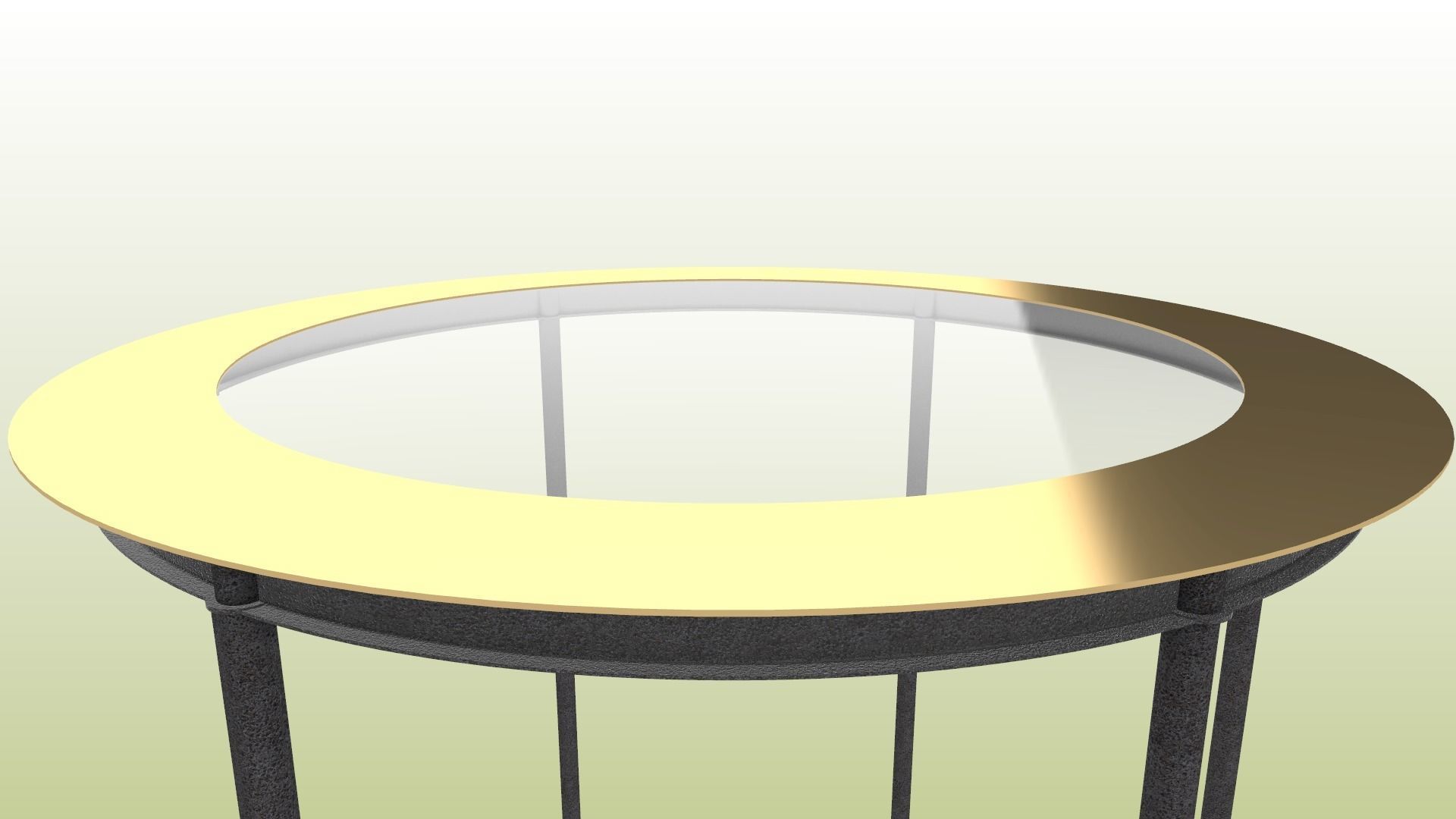 Circular steel-framed building 3D model_3
